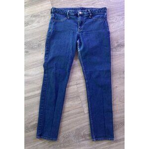 H&M & Denim Womens Sz 30 Blue Skinny Ankle Mid Rise Jeans